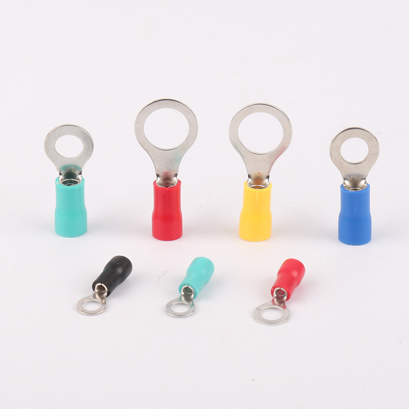 RV5.5-5 圆形绝缘端头 线鼻子圆形裸端头 铜鼻子圆形冷压接线端子