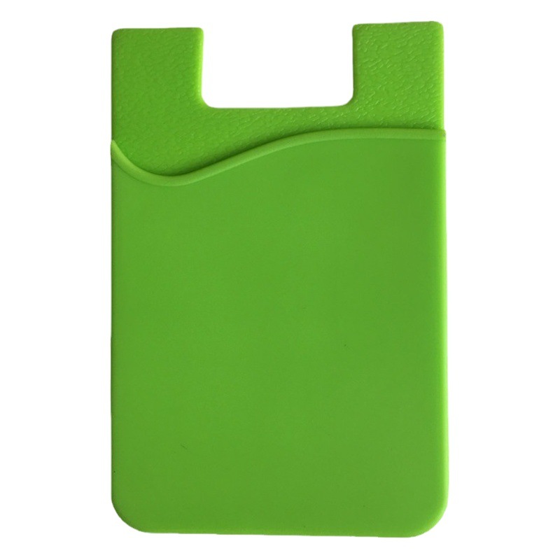 Mobile Phone Silicone Card Holder Bank Card Bus Id Card Sticker Mobile Phone Back Sticker 3m Silicone Card Holder Card Holder