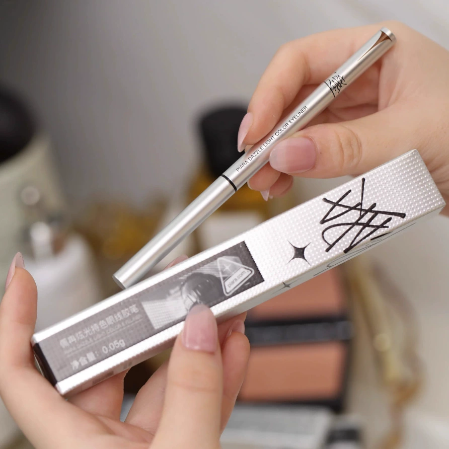 Piara Piara EyelinePen Pen Pen Водостойкая Khan, Donaches Fine, Доставка, Постоянный цветной светлячок шелкопряд начинающий женский пол