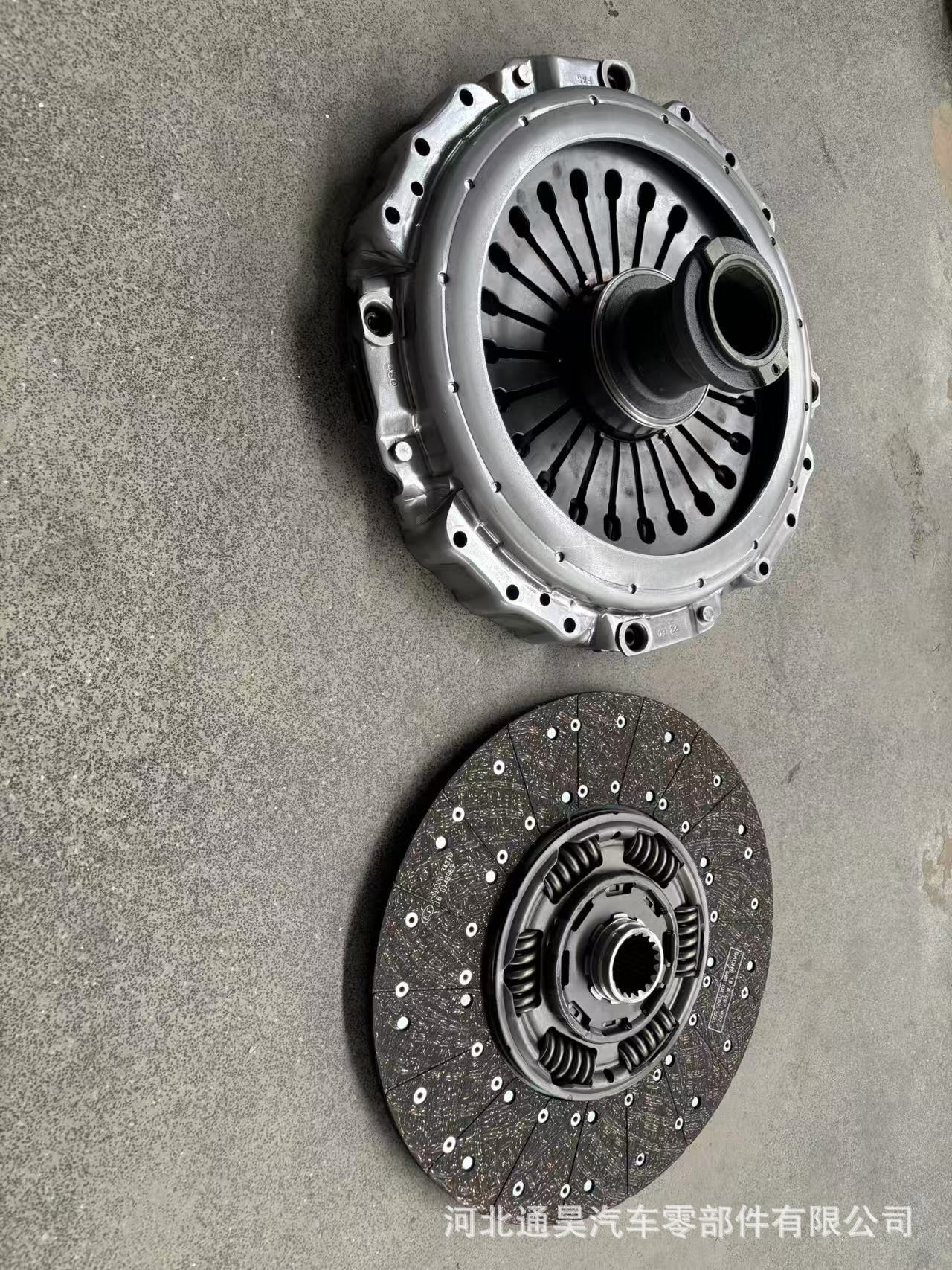 Heavy-duty truck clutch set 3400122801, truck clutch pressure plate and clutch disc assembly, heavy-duty truck parts