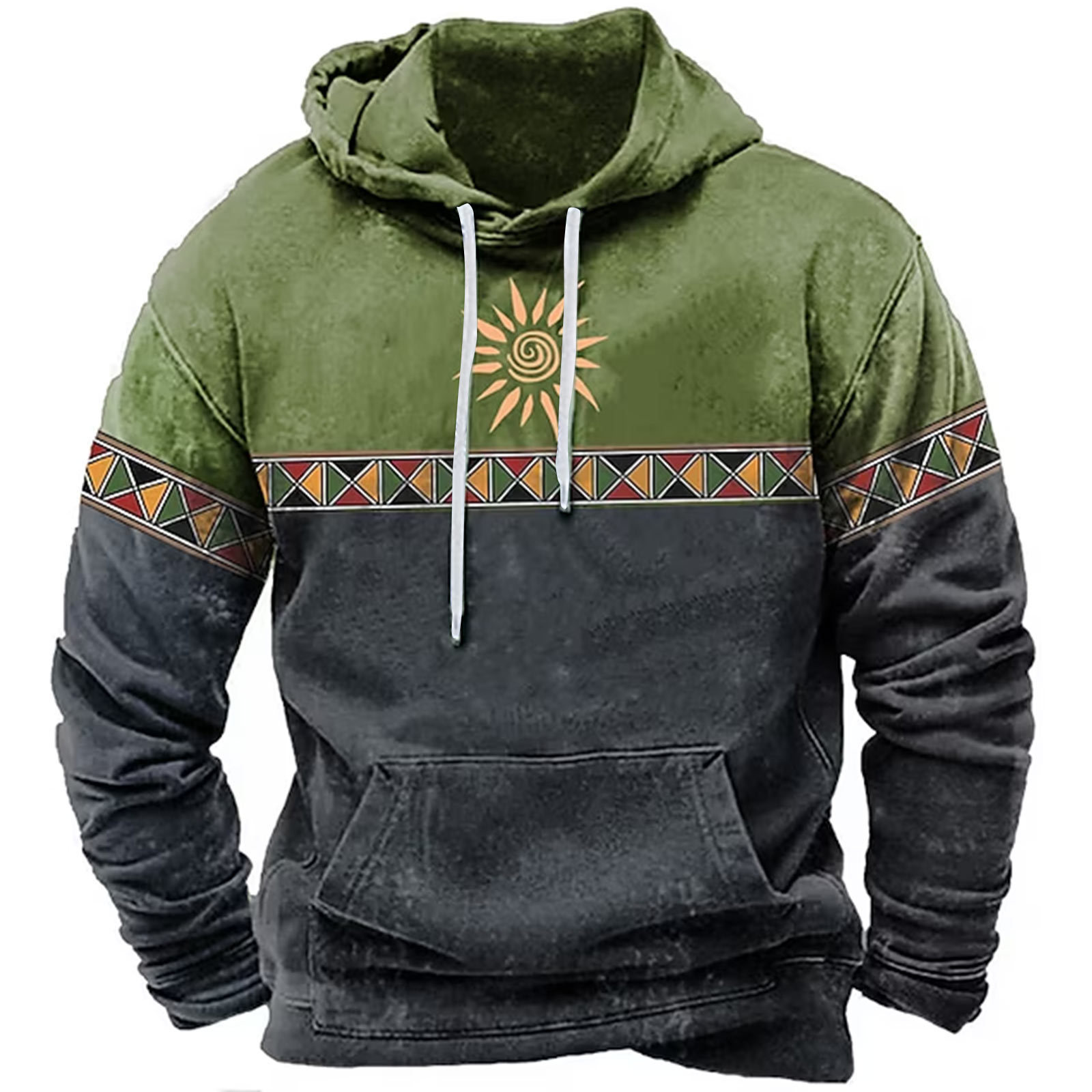 Men's Oversized 3d Printed Hip Hop Hoodie For Men Plus Size_voghion.com