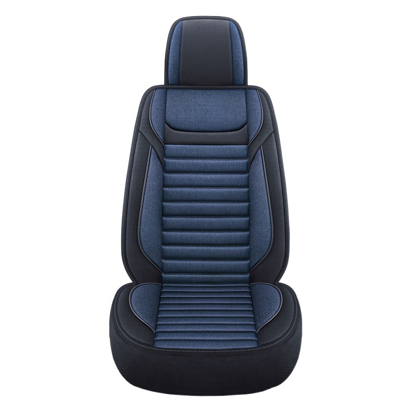 Four Seasons Seat Cushion Cover Linen Seat Cushion Van 3 Seat Split, One-piece Cushion Single Seat Cushion Cover Full Cloth