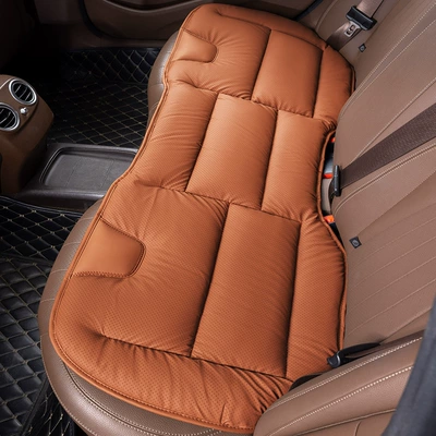 Four Seasons Pad — for All Seasons, Aviation-Grade, Breathable - ideal-orange-rear-bench-cushion-audi