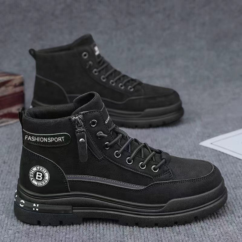 BOTAS Martin de alta gama, zapatos para hombres, nuevas herramientas y zapatos transpirables en otoño, zapatos deportivos antideslizantes y resistentes al desgaste para trabajar, zapatos de trabajo para hombres