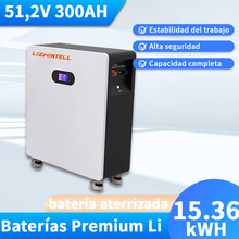 Bater&iacute;a de pie LiFePO4 51.2V 300Ah 200ah 100ah 15.36kwh