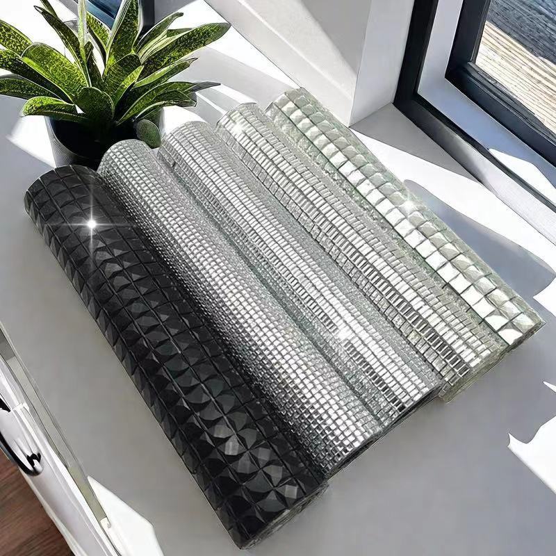 Venta caliente a gran escala cristal intermitente cristal agua pegatinas de diamantes joyas de bricolaje pegatinas de diamantes calientes autoadhesivas zapatos y sombreros decorados con pegatinas exquisitas