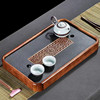 solid wood Ugyen Stone tea tray household small-scale Tray Rectangular Tea Service Simplicity Storage Light extravagance tea set