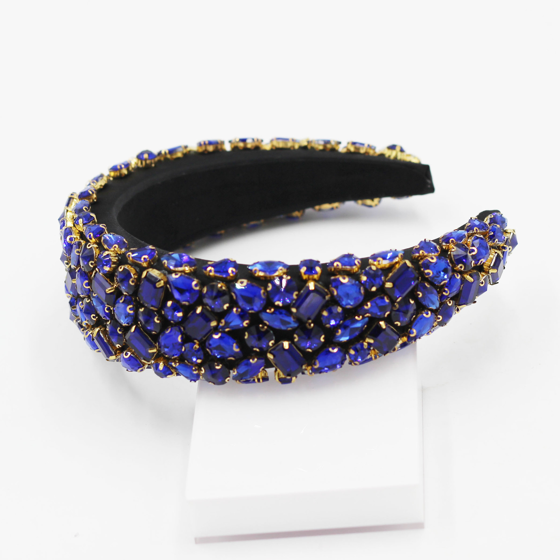 New Fashion Style Baroque Sponge Headband display picture 6