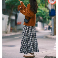 韩系高级感穿搭减龄漂亮洋气针织连衣裙两件套装2025新款女装秋季