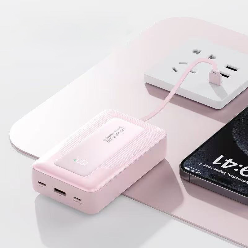 Pantalla digital de gran capacidad con energía portátil compacta de color sólido de tres líneas 22.5w de alto valor de color para volar