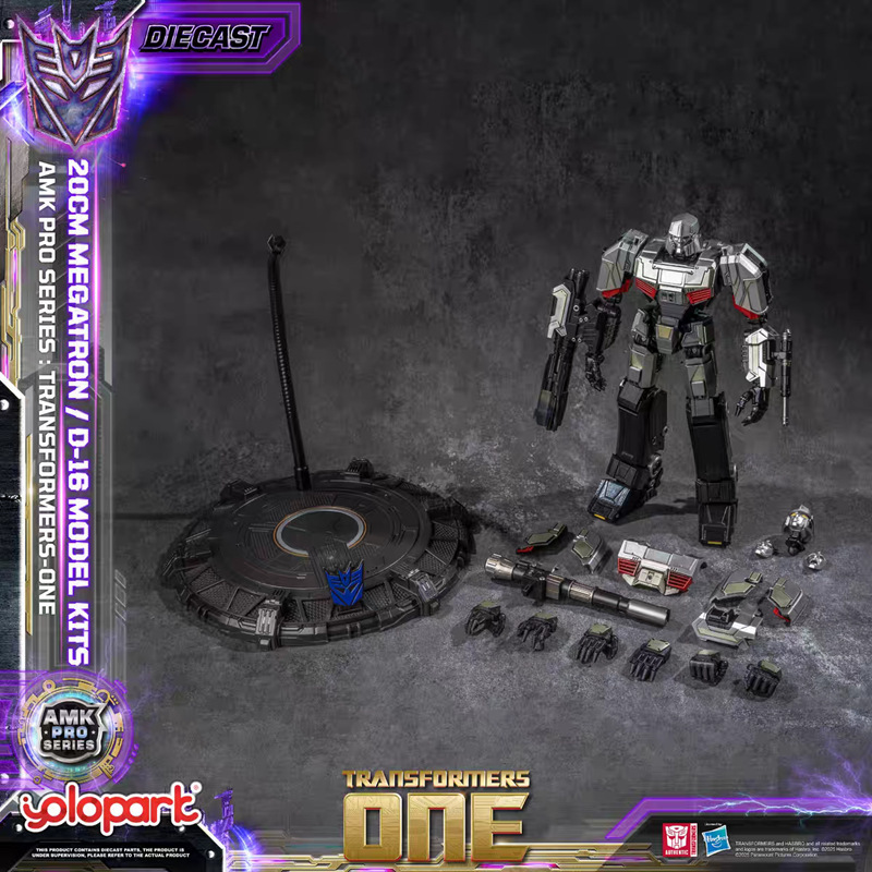 Yolopark Origin Oneamk Pro Ultimate Form Megatron with Bonus Pre-Assembled Hand-Made Movable Model