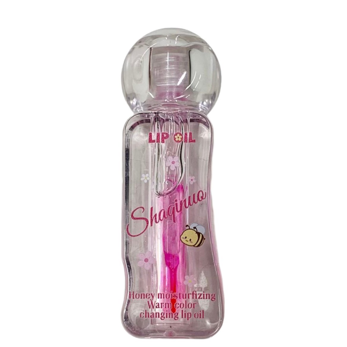 SHAQINUO miel de lavado labial de cambio de temperatura aceite labial hidratante color suave protector labial bálsamo labial mayorista image 6