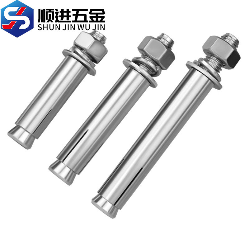 GB304 perno de tornillo de expansión de acero inoxidable alargado estirado 8 mm perno de tubo de expansión exterior M6M8M10M20