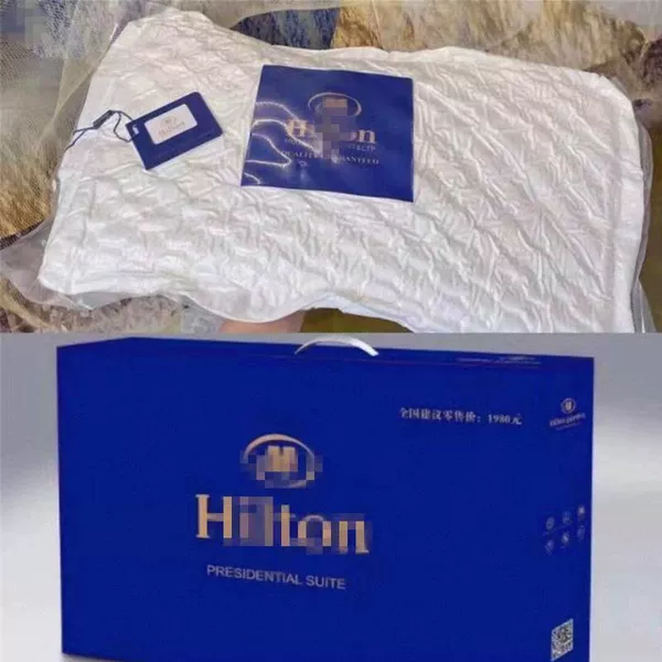 Mat latex pillow
