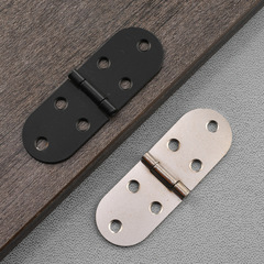 Jingmao Hardware - 1030 New Chinese Style Packaging Box Accessories, Antique Elliptical Olive Edge Hinge with 6 Holes