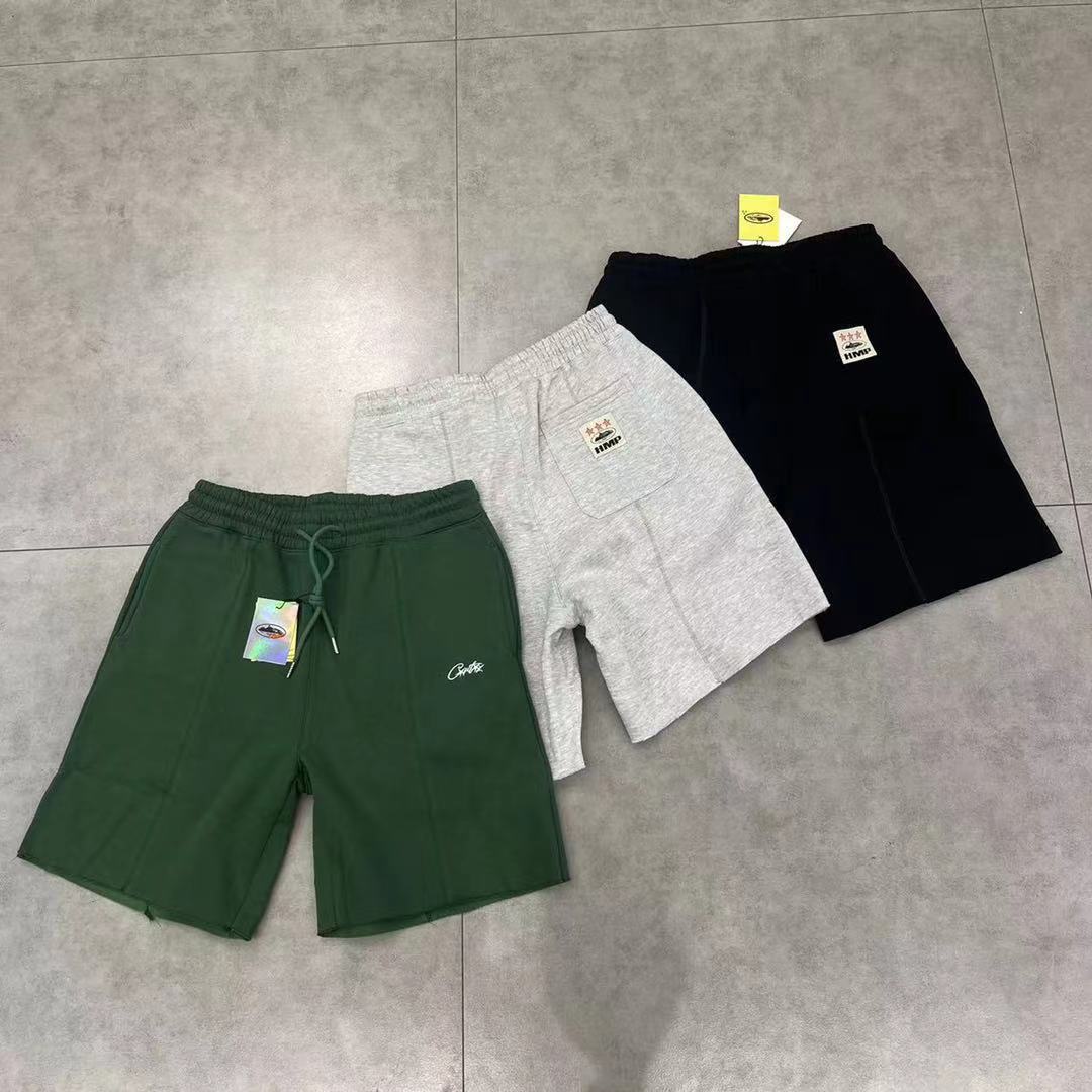 Cross-border Corteiz bordado con cremallera sin mangas chaleco hombre de moda de alta calle europea y americana trajes deportivos casuales