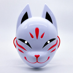 原神櫻花面具大拔花COS綾華面罩道具舞會派對酒吧狐狸萬聖節面具