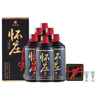 ��ׯ��Ʒ���\�p�u 53�u���Ͱ׾����l�Y���b����500ML*6ƿ �ڼZ��