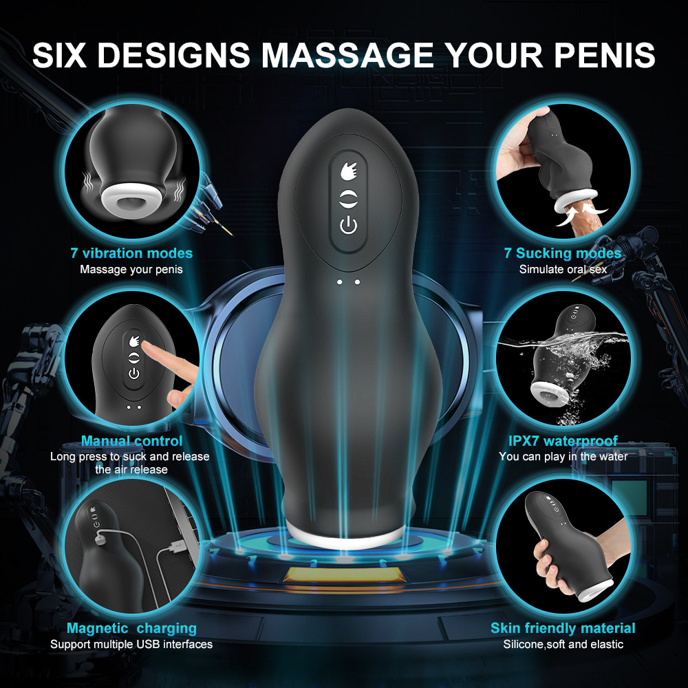 Prostatamassage för män med automatisk rotation_voghion.com