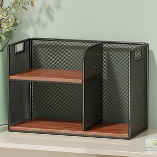 Wholesale Office Desktop Bookshelf Workstation Books Multi-Layer File Storage Box Book Stand Supplies Desk Collection