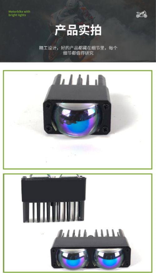 Car Grille Hidden Spotlight LED Light Bar Yellow White IP67