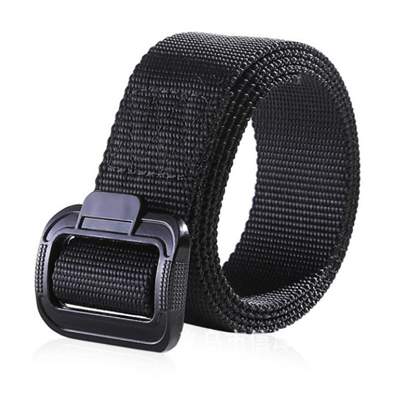Cinturón táctico al aire libre, cinturón de nylon para hombres, cinturón de entrenamiento multifuncional, cinturón de lona de liberación rápida