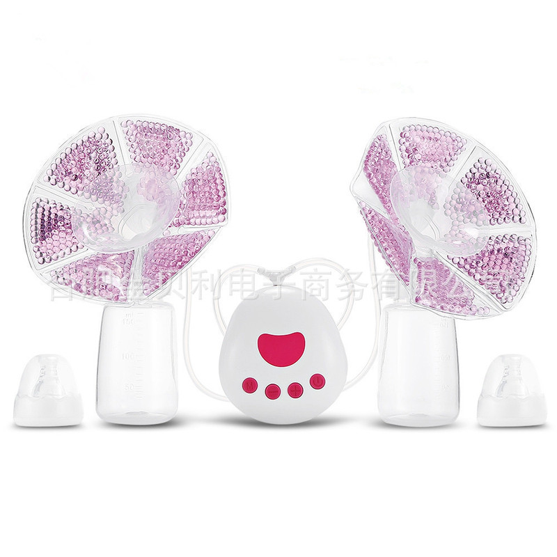 Single-Sided and Double-Sided Electric Breast Pump, Automatic Massage Postpartum Lactation Stimulator, Lithium Battery Breast Pump Type Single-Sided and Double-Sided Electric Breast Pump, Automatic Massage Postpartum Lactation Stimulator, Lithium Battery Breast Pump Type