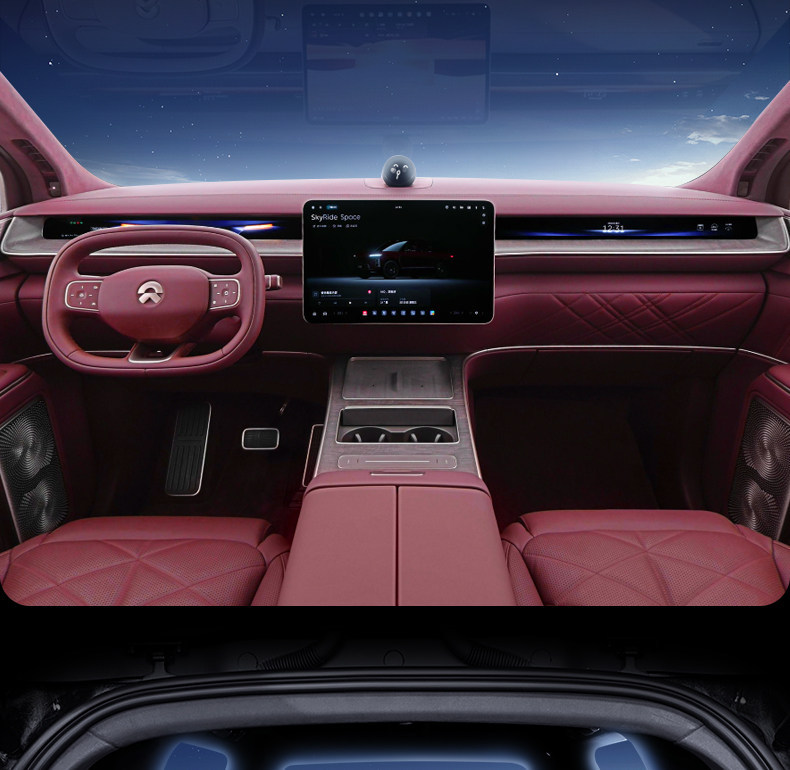 Suitable for Nio Es9 Front and Rear Trunk Mats, Tpe26 New Model Modified Decorative Accessories, Foot Mats, and Special Interior Supplies