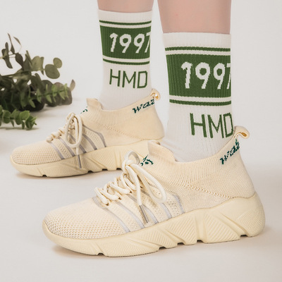 new pattern Socks summer Hollow ventilation Low gym shoes Lovers money Casual shoes Walking shoes