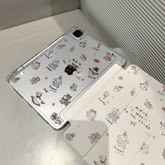 Xiaomi Pad7 タブレット保護カバー 11.2inch 高透明アクリル Redmi SE オールインクルーシブ抗曲げシェル、ペンスロット付き