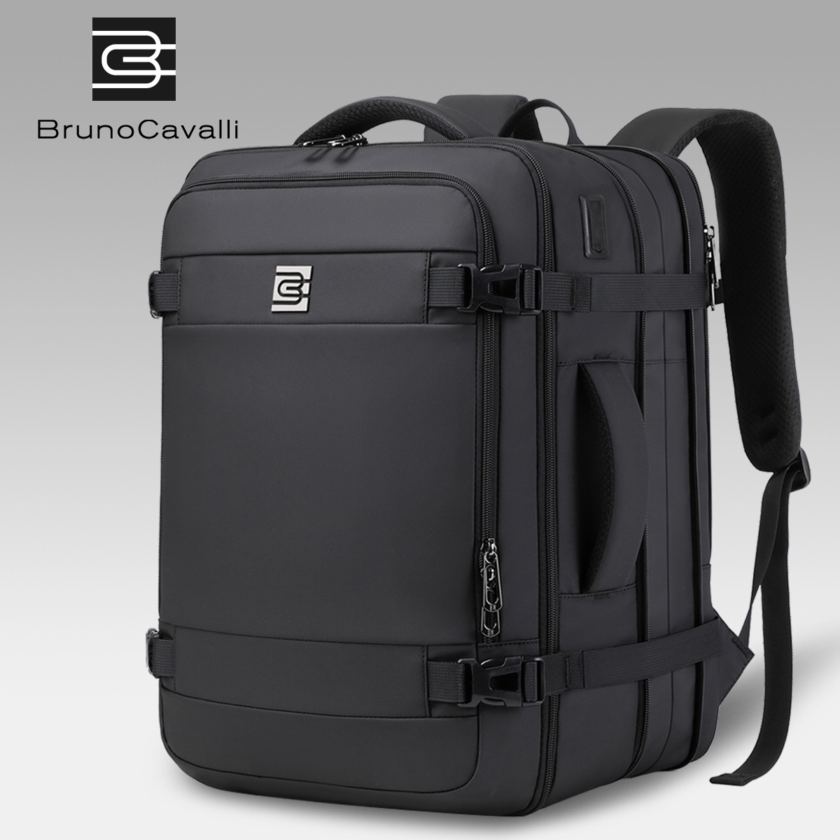 Bc Brulo Calafi Backpack Expands to 40L, Large Capacity, Multi-Functional Business, Commuting, Travel, and Computer Backpack