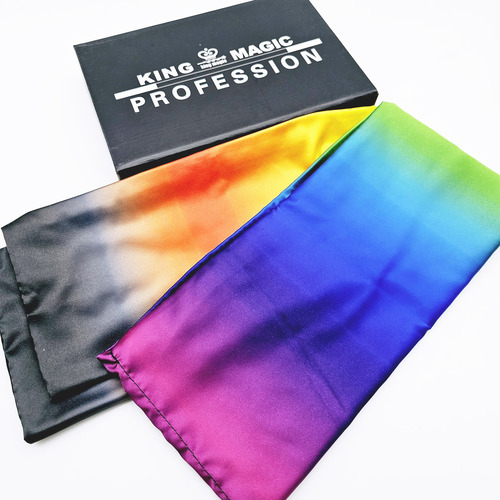G1423 scarf changes color, color scarf turns black scarf King Magic magic props wholesale