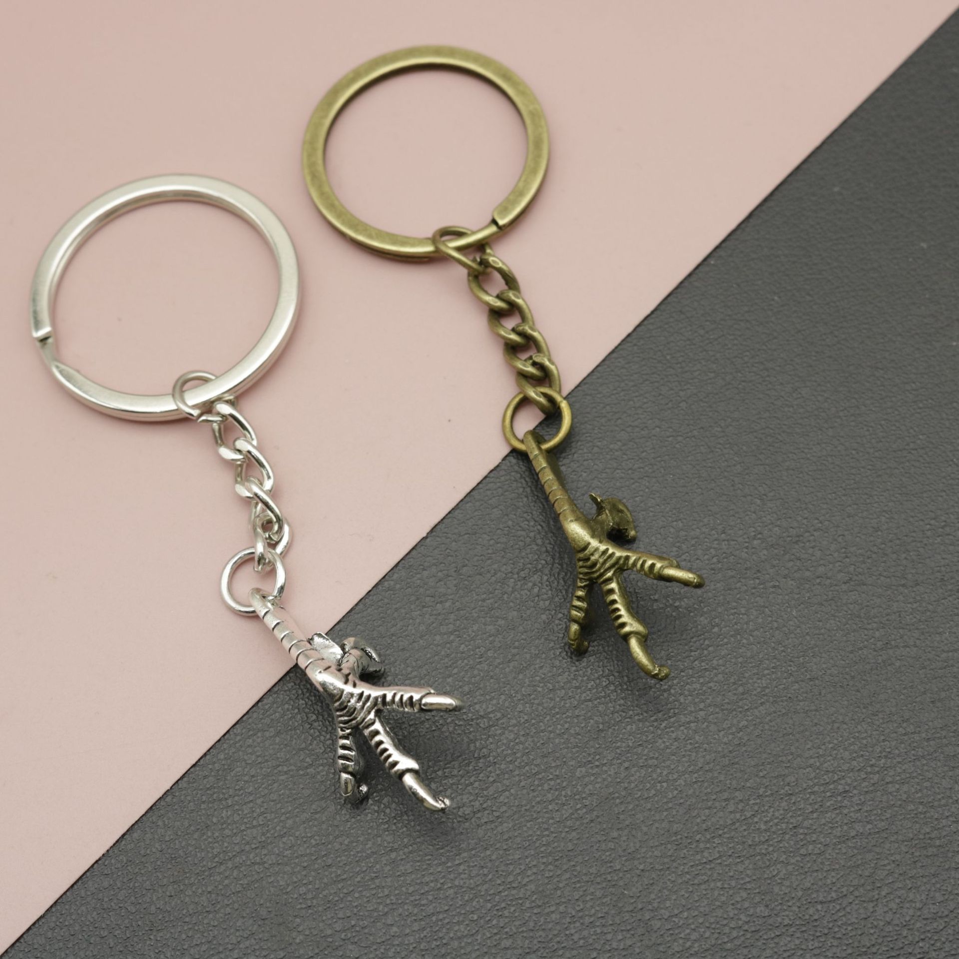 Amazon Xiyin Temu AliExpress Explosive Jewelry Simple Eagle Claw Paw Keychain Pendant