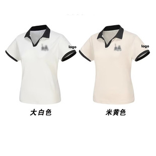 25 New Styles ~ Fur Ball Short-Sleeved Polo Shirt Women's Quick-Drying Breathable Badminton Shirt Sports T-Shirt