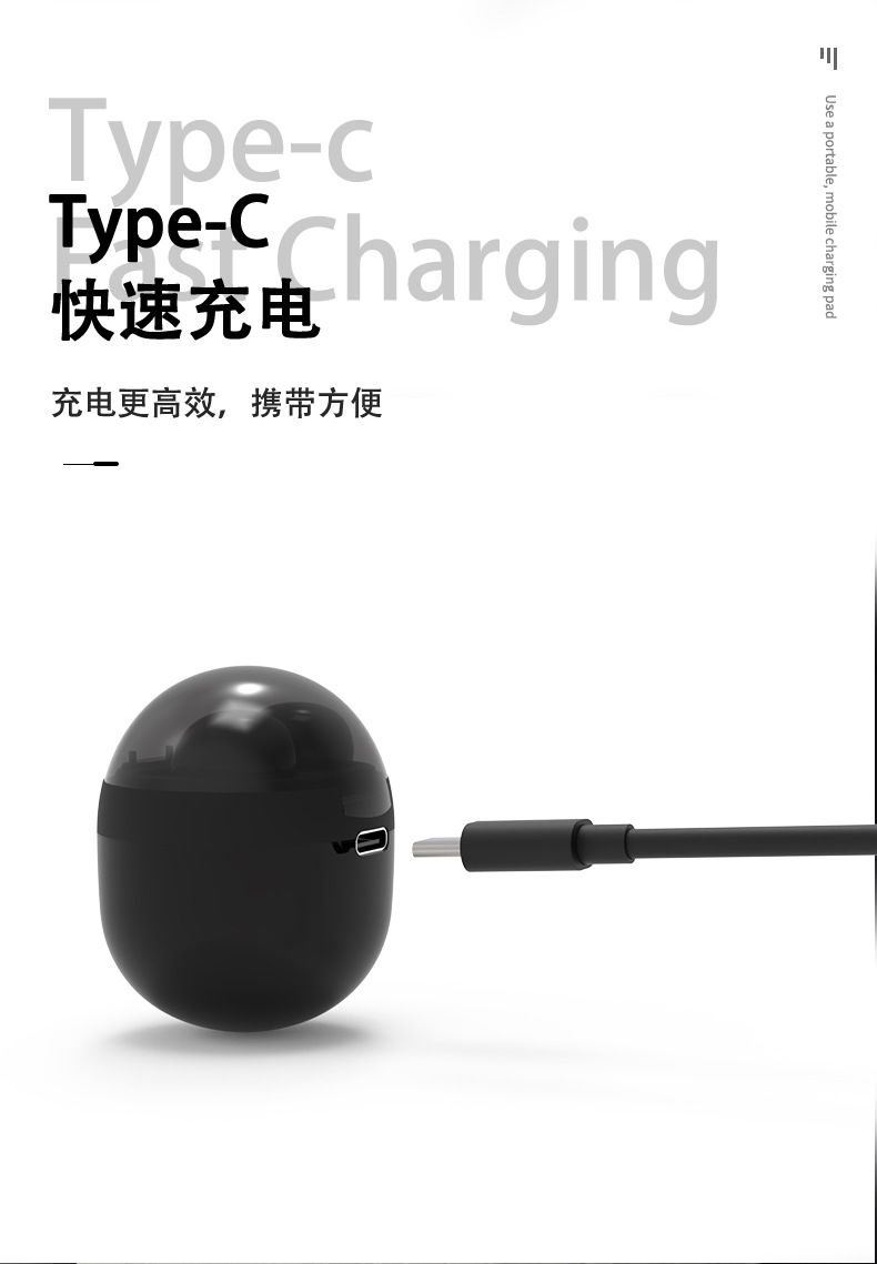 The new cross-border SK18 Bluetooth headphones are mini wireless sleep in-ear, small dual-ear call noise-cancelling, and universal for mobile phones pic 7