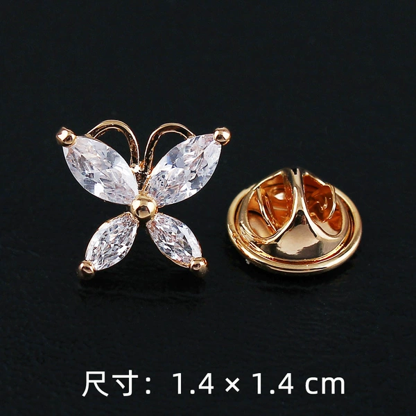 1107 Butterfly Champagne Gold 021