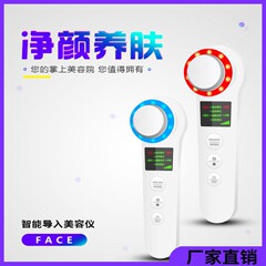 家庭用顔ems痩せ顔器rfrf無線周波数養肌痩せ顔神器薄シワ熱敷提拉小v顔美容コンパクト