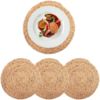 Japanese -style woven gourd grass woven meal cushion cushion cushion tableware thermal pads, coating cushion table bowl pot pad insulation