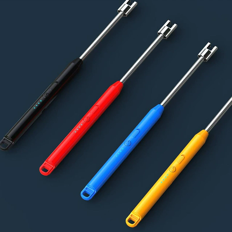 Новая трансграничная ветрозащитная импульсная зажигалка с двойной защитой, долговечная умная беспламенная зажигалка оптом дропшиппинг