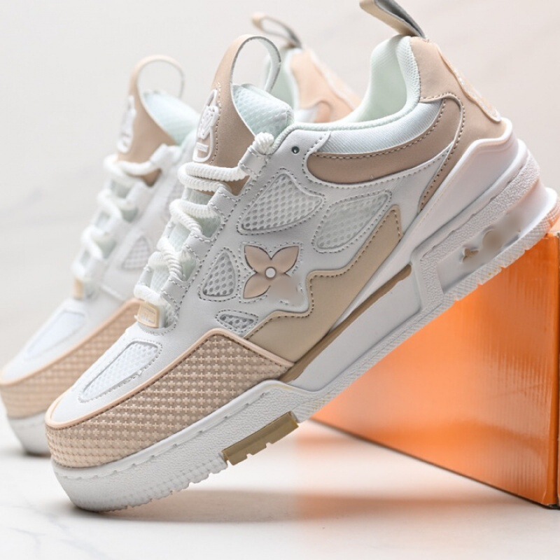 Putian Shoes High Version Chubby Men's Shoes Lujia Trainer Couple Style Embossed Fashion Thick-Soled Women's Sports Sneakers