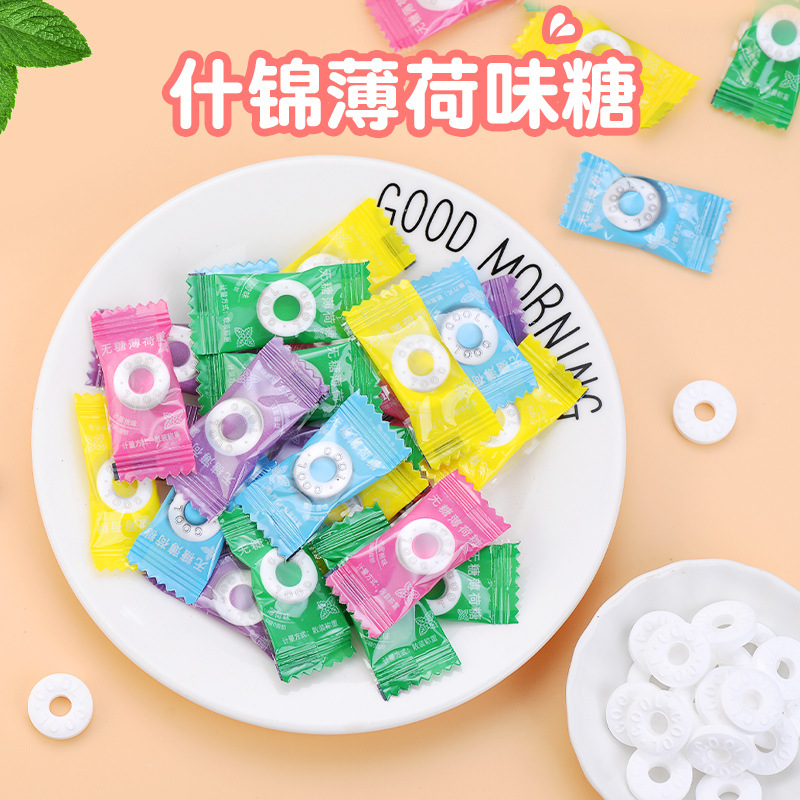 清凉糖压片糖果清新口气硬糖清口含片零食网红爆款糖果散装发批
