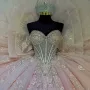 宫廷风新娘梦幻重工婚纱