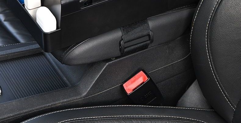 Multifunctional car cup holder with tissue box, creative design with storage box and armrest box
