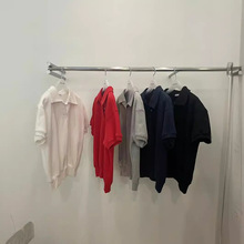 【预售】韩国东大门 Creamvilla 春季新款纯色系扣Polo领短袖T恤