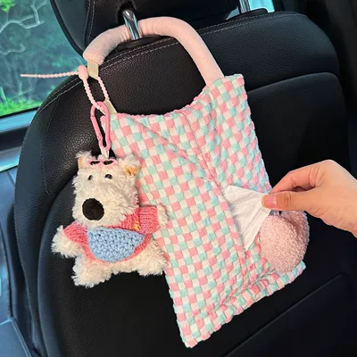 Tissue Holder, Beautiful and Cute — Car tissue box/set