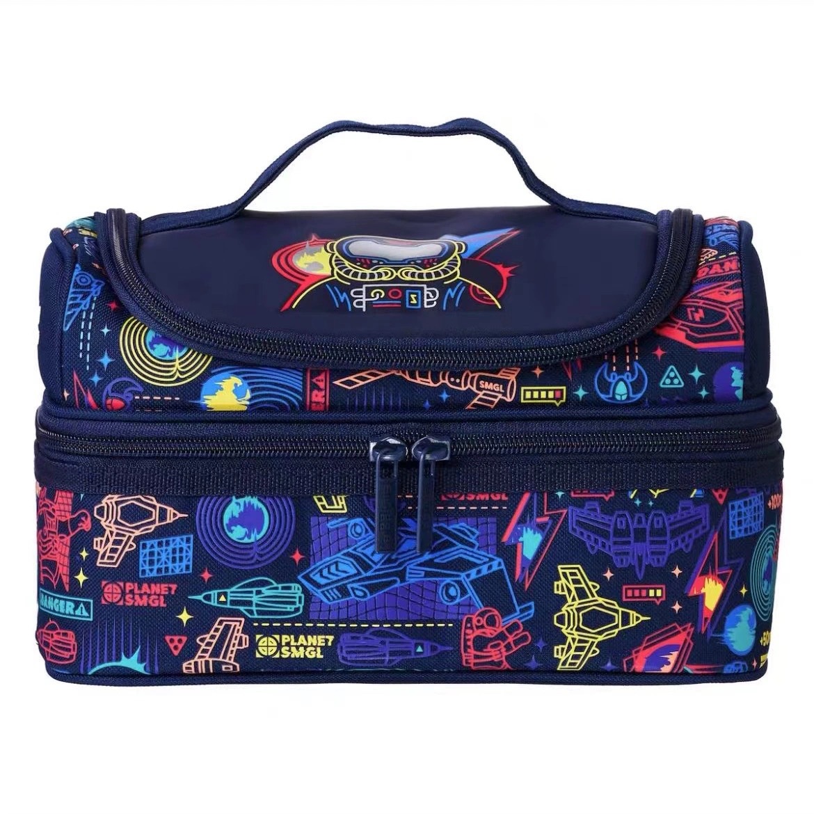 Australia Smiggle paquete de comidas de doble capa para estudiantes de primaria y secundaria paquete de almuerzo para niños paquete de almuerzo para estudiantes bolsa de almacenamiento de paquetes de hielo para el bento