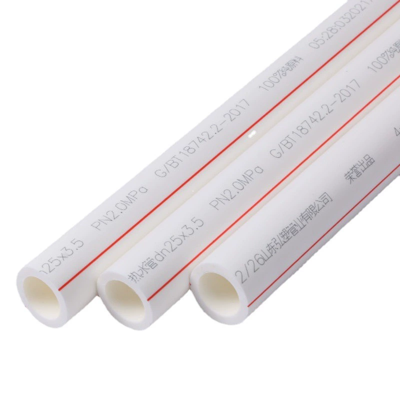 Фабрика оптовая ppr водопроводная труба ppr труба труба горячая и холодная труба труба 4 мин pppr водопроводная труба уголь для утолщения электроэнергии трубы