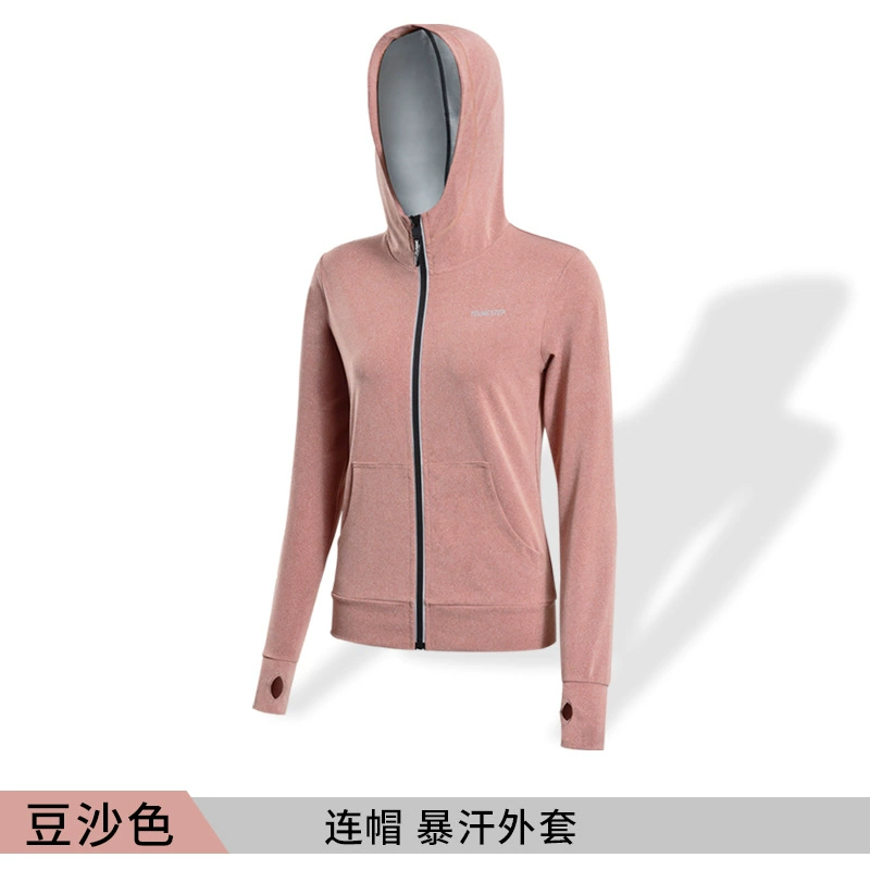Sports set running suit, hooded or stand-collar jacket with leggings, plus sizes S–3XL