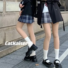 CatKaiser初冬光腿神器薄绒款秋冬裸感自然肉色踩脚打底连裤袜女