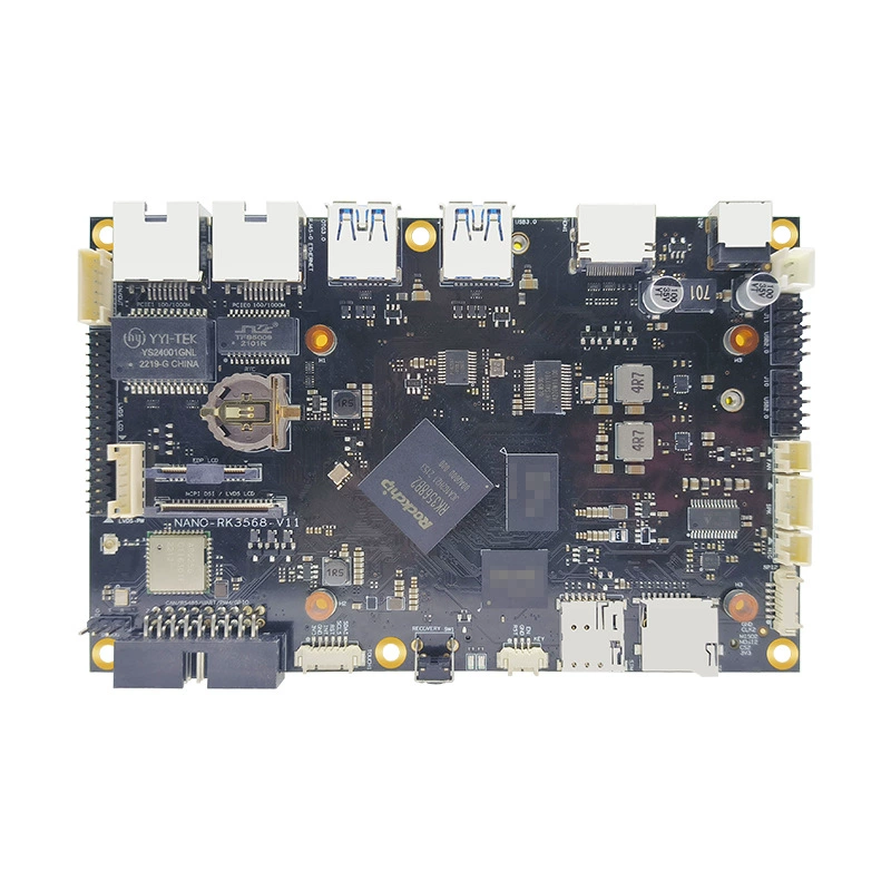Плата разработки Risin Micro RK3568 0.8T NPU RockChip Yuanchuang Nano-RK3568
